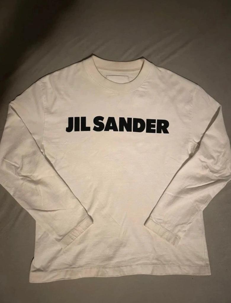 Jil Sander witte long sleeve shirt, Ophalen of Verzenden, Gedragen, Maat 46 (S) of kleiner, Wit