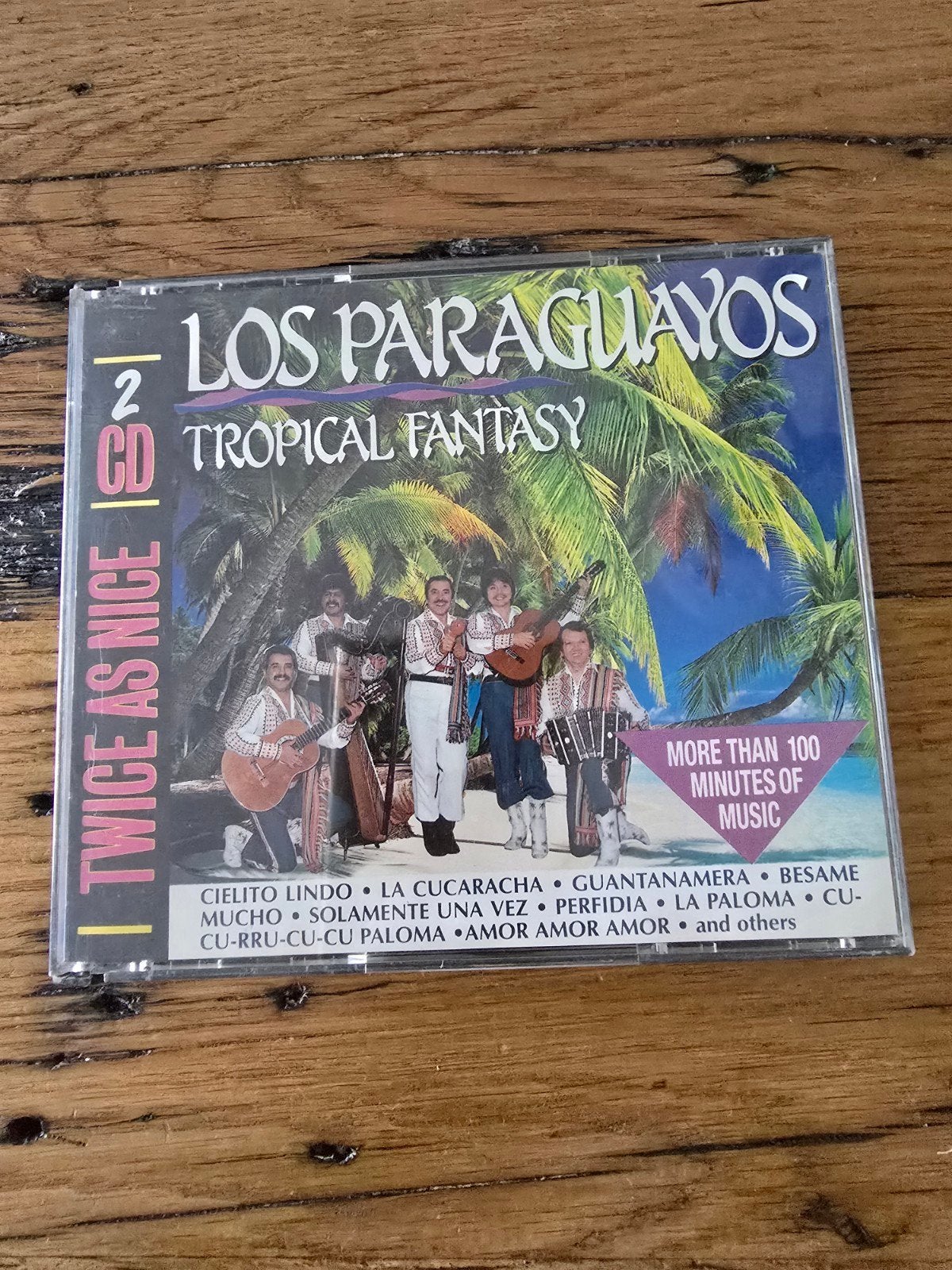 Te koop dubbel CD "Los Paraguayos"., Cd's en Dvd's, Ophalen of Verzenden, Zo goed als nieuw, Latin en Salsa