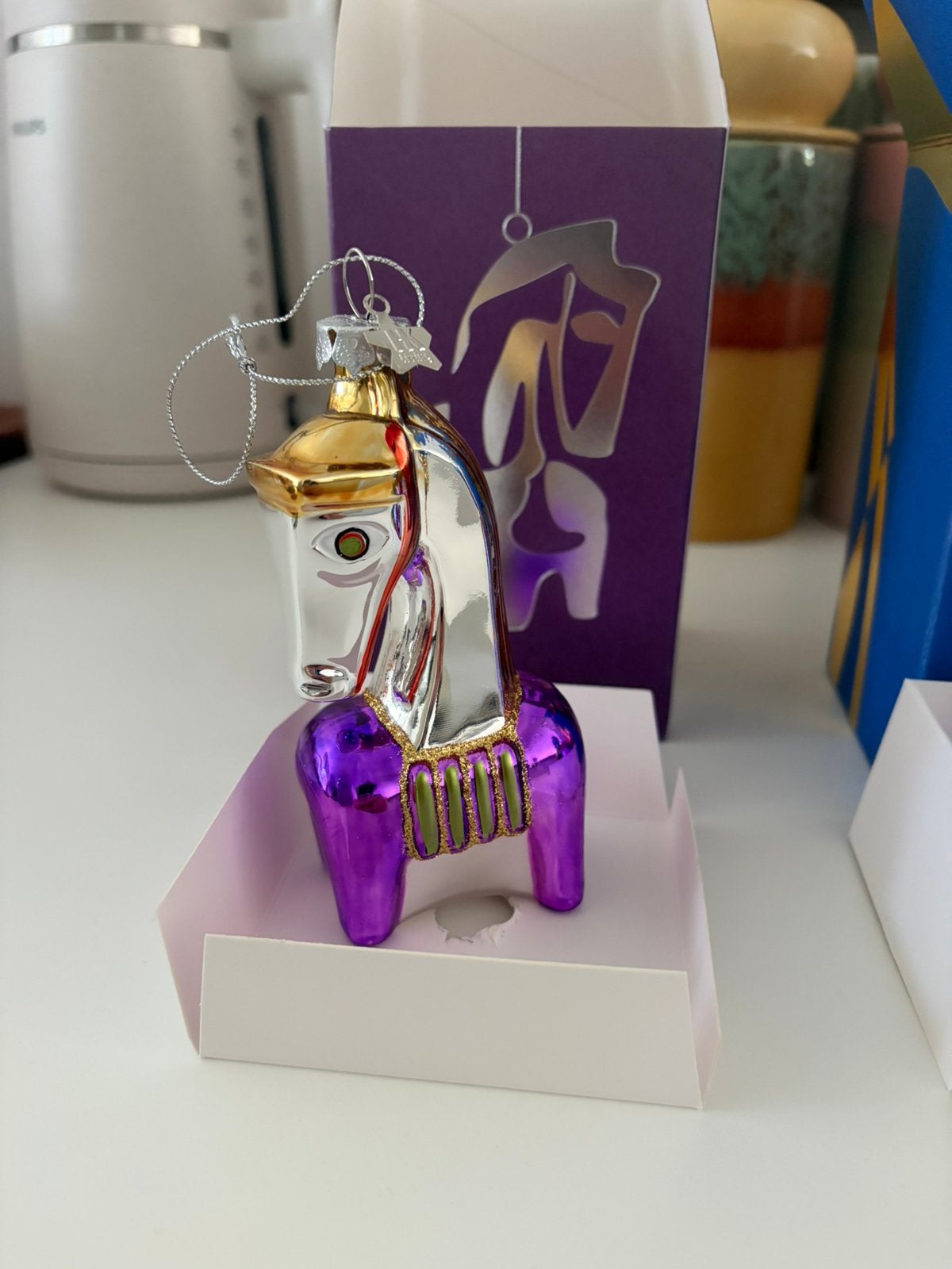 Hk living kerstbal paard, Ophalen of Verzenden, Nieuw