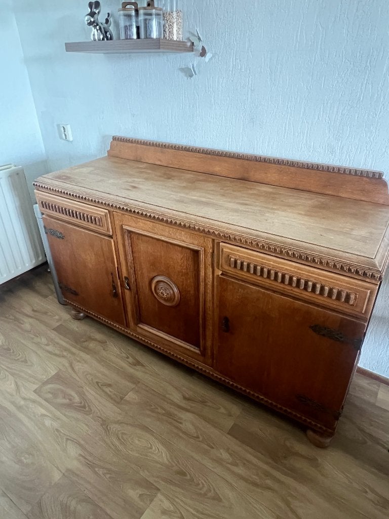Antiek dressoir, Ophalen, Gebruikt, Met deur(en), 150 tot 200 cm
