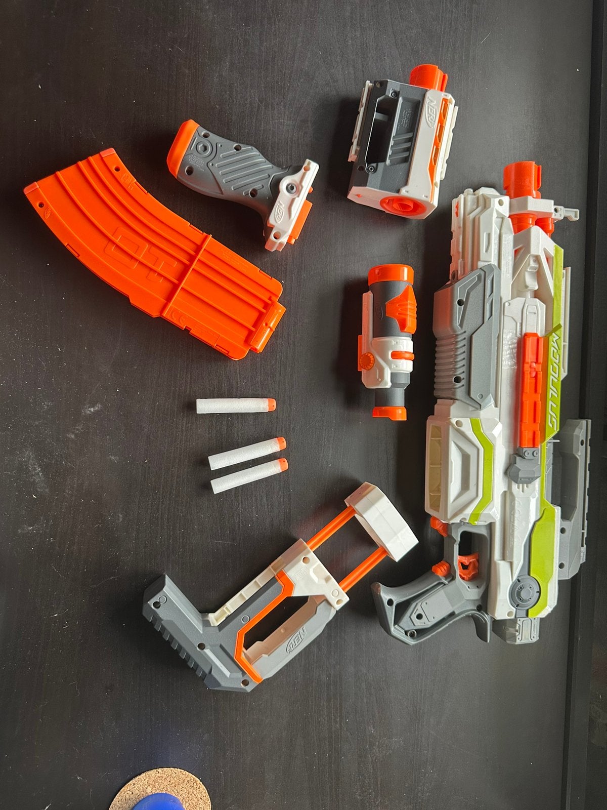 Elektrisch nerf pistool, Ophalen of Verzenden, Zo goed als nieuw