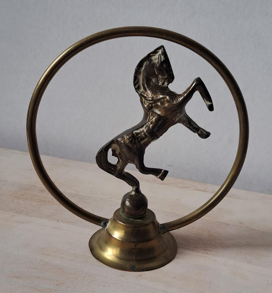 Messing paardenbeeld, Ophalen of Verzenden