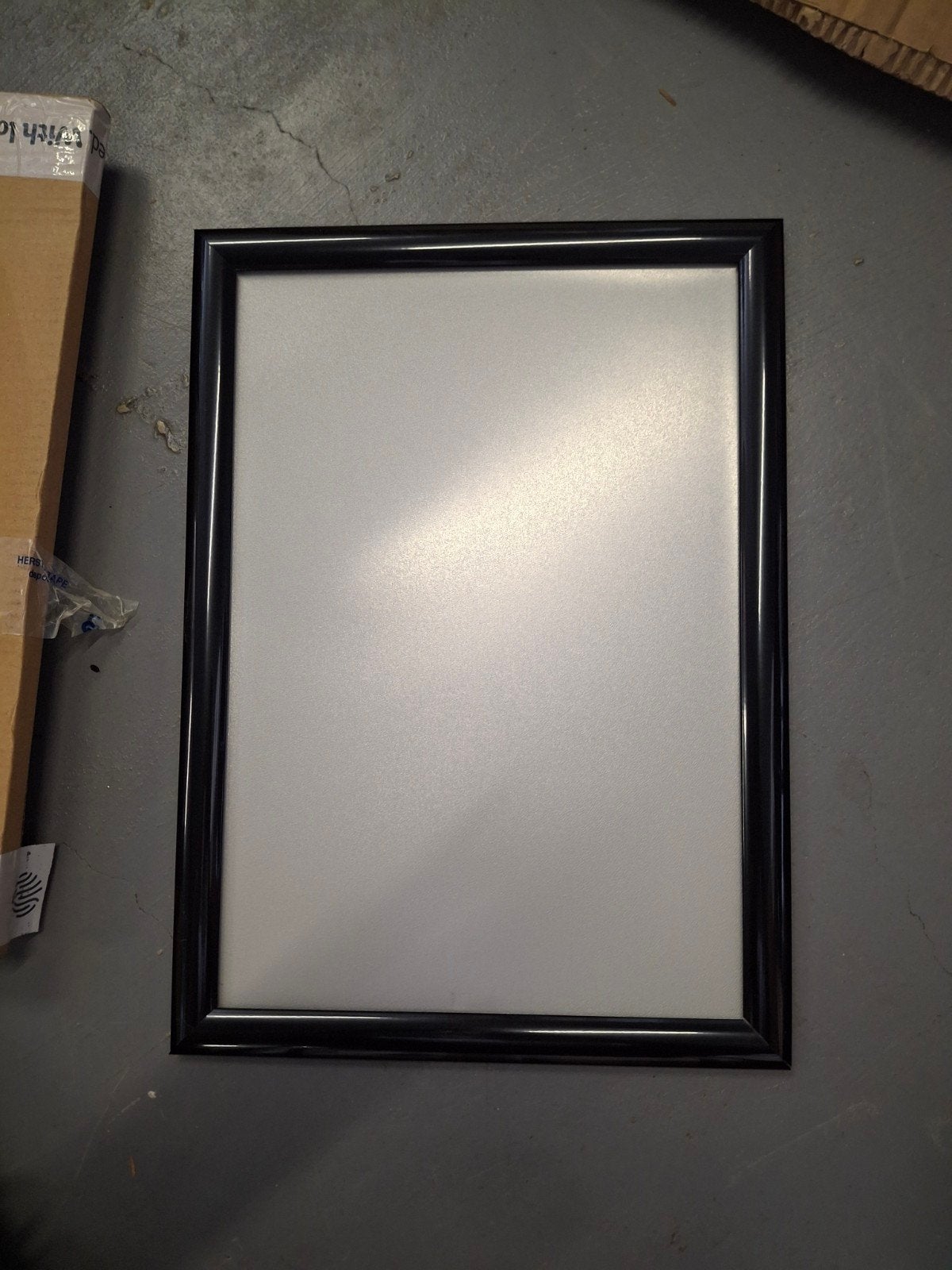 3x Fotolijst Zwart/Zilver 45x33 cm - Nieuwstaat, Huis en Inrichting, Nieuw, Ophalen of Verzenden, Fotolijst, Nvt