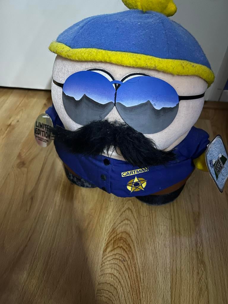 Cartman South Park Limited Edition Knuffel, Overige merken, Overige karakters, Overige typen, Blauw