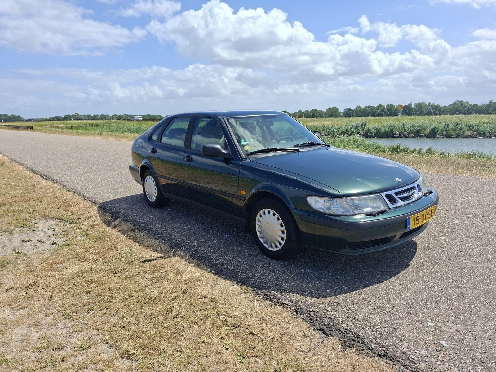 Saab 9-3 2.0 I AUT 1999 Groen, foto 3