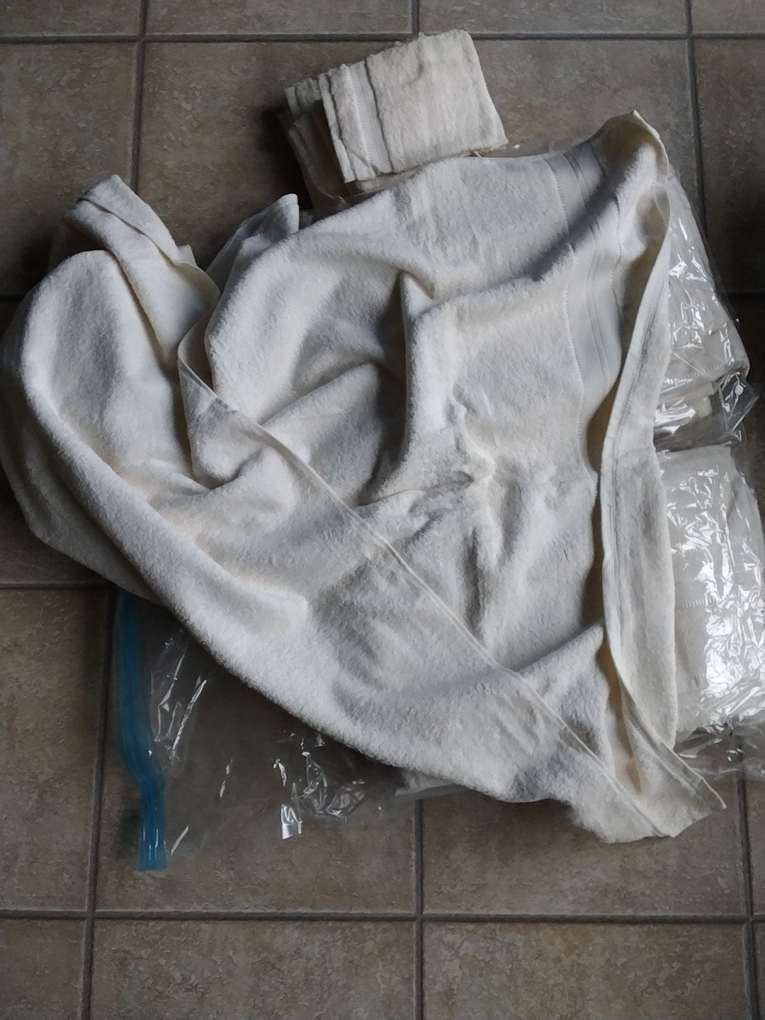Te koop 6 nieuwebadlakens - 12 washandjes; seahorse. 100x180, Huis en Inrichting, Ophalen of Verzenden, Nieuw