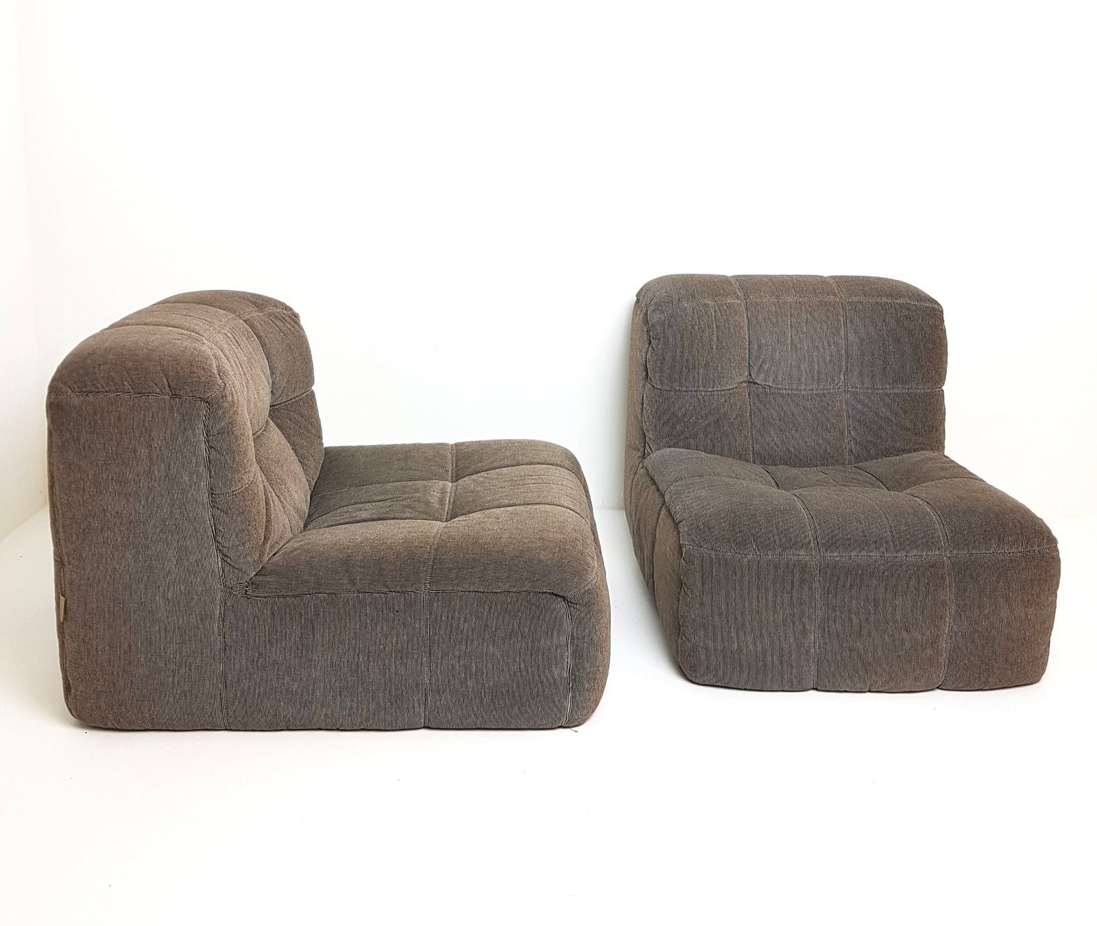 Kimba lounge fauteuil Michel Ducaroy Ligne Roset 2 elementen, Huis en Inrichting, Ophalen of Verzenden, Gebruikt, 50 tot 75 cm