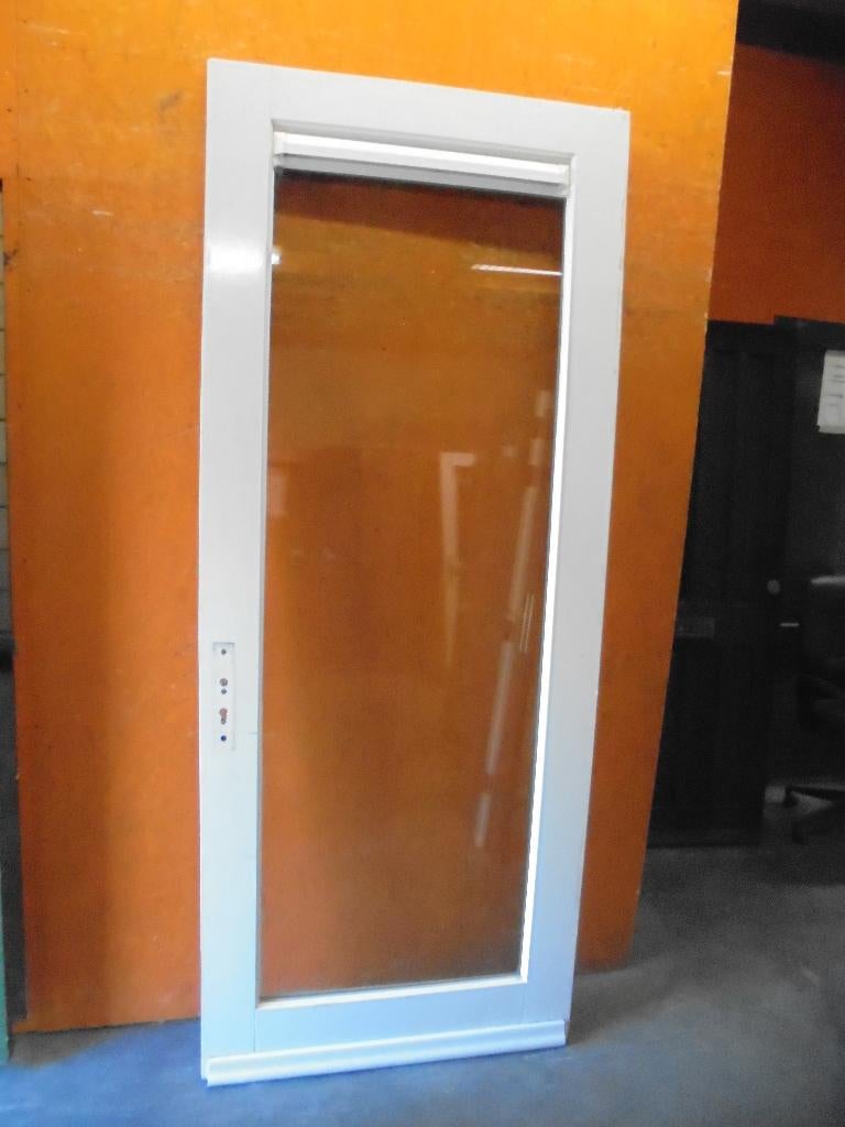Buitendeur dubbelglas, 100 x 245,5 (nr. QQ006), Ophalen, 80 tot 100 cm, 215 cm of meer, Glas
