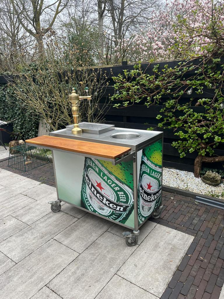 Te huur Biertap voor tuinfeest en kleine evenementen., Witgoed en Apparatuur, Thuistaps, Ophalen of Verzenden, Zo goed als nieuw