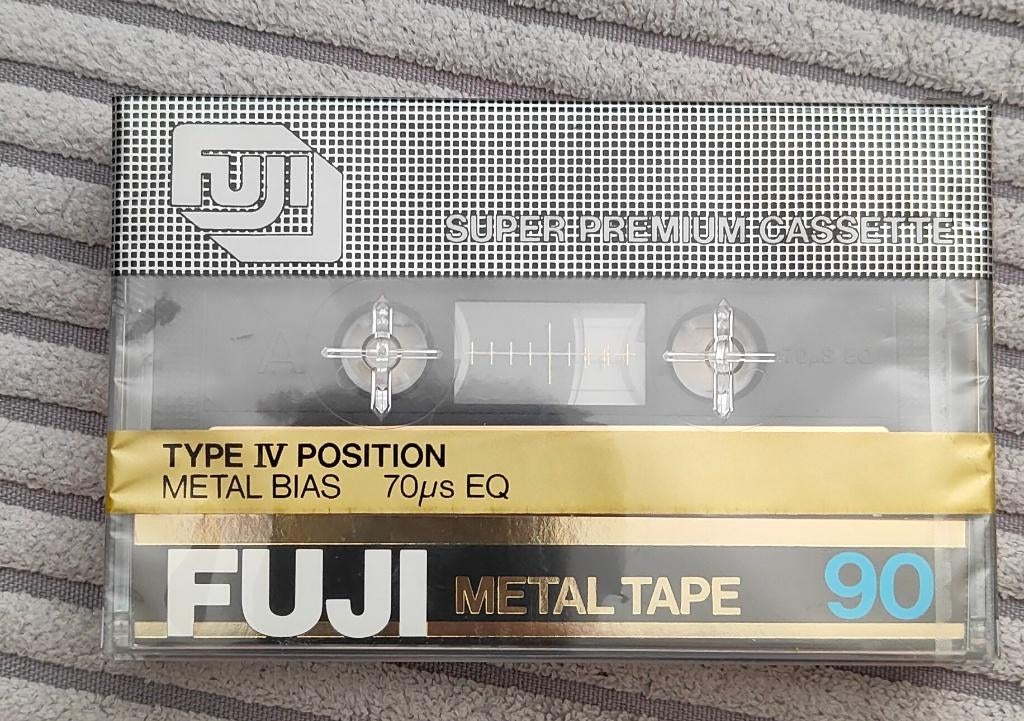 Fuji metal tape 90, Ophalen, Overige genres, 1 bandje, Nieuw in verpakking