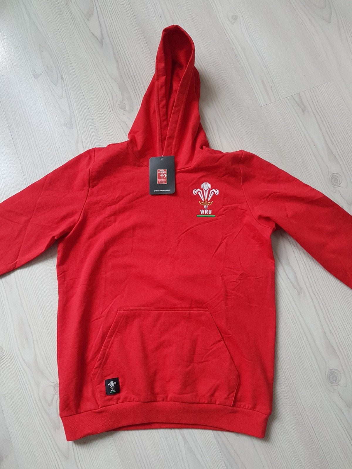 Wales heren rugby hoodie in maat small, Blauw, Ophalen of Verzenden, Zo goed als nieuw, Voetbal