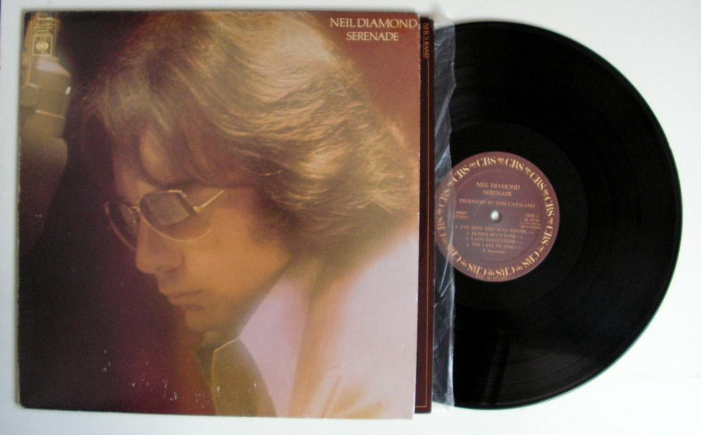 Neil Diamond Serenade 8 nrs lp 1974 ZGAN, Ophalen of Verzenden, Inclusief binnenhoes, 12 inch, Poprock