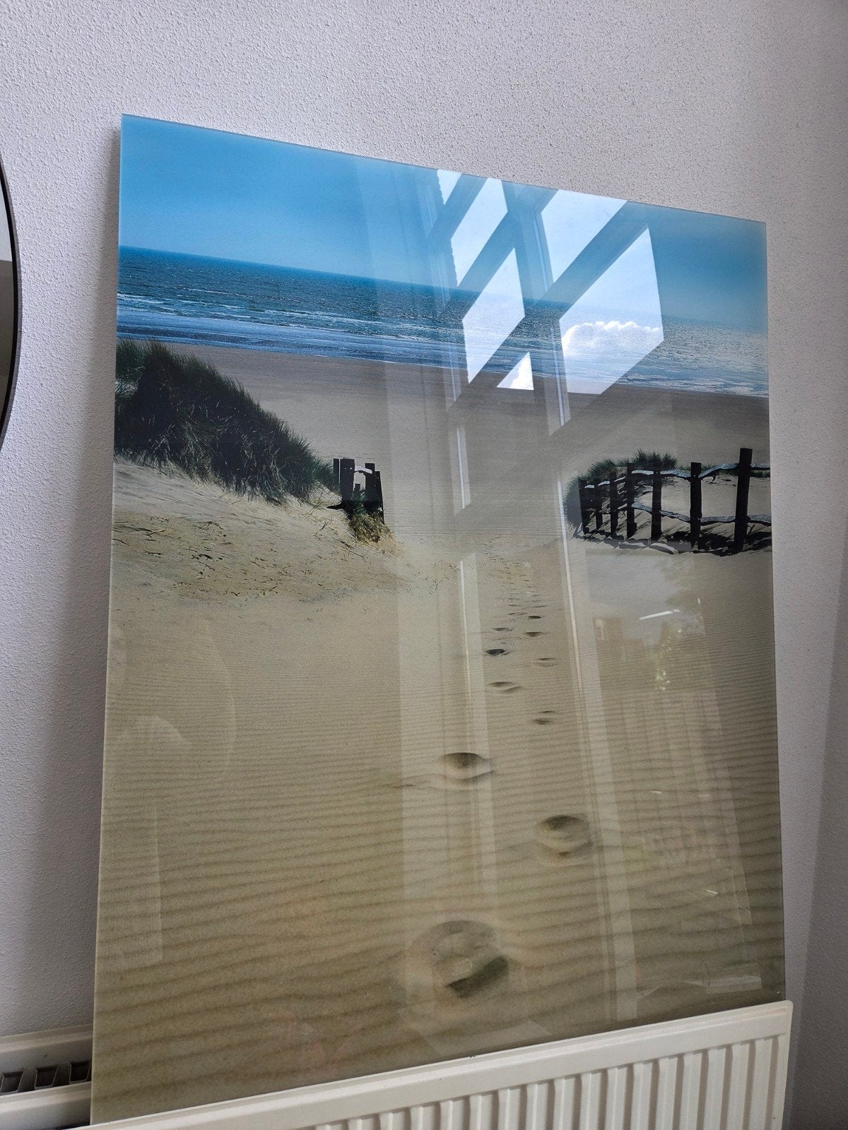poster op plexiglas te koop, Ophalen, Zo goed als nieuw, 75 tot 100 cm, Minder dan 100 cm