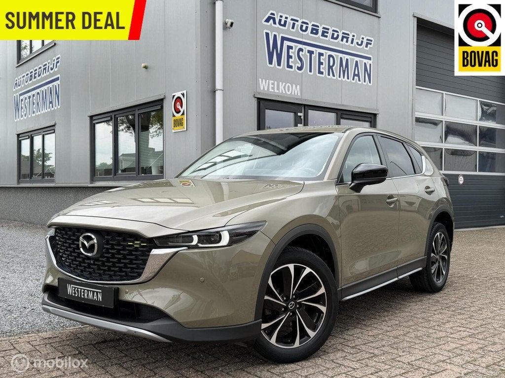 Mazda CX-5 2.0 SkyActiv-G 165 Newground Led 360ºCam Stoelve, Auto's, Mazda, 1998 cc, Gebruikt, Zwart, 4 cilinders