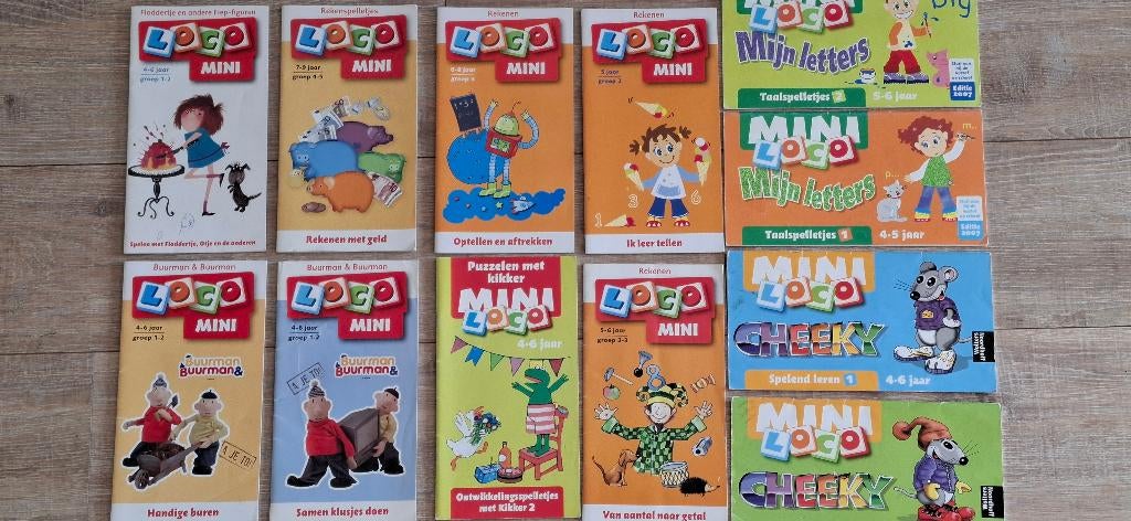 Mini Loco Boekjes/cassettes goede staat zelf samenstellen, Kinderen en Baby's, Speelgoed | Educatief en Creatief, Ophalen of Verzenden