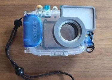 Onderwatercase Canon WP-DC3, Ophalen, Gebruikt, 10 t/m 40 meter, Onderwaterhuis