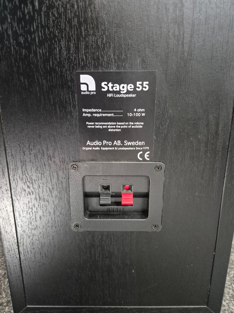 Pro Art Black Diamond en Pro Art Stage 55, Audio, Tv en Foto, Luidsprekers, Gebruikt, Front, Rear of Stereo speakers, 120 watt of meer