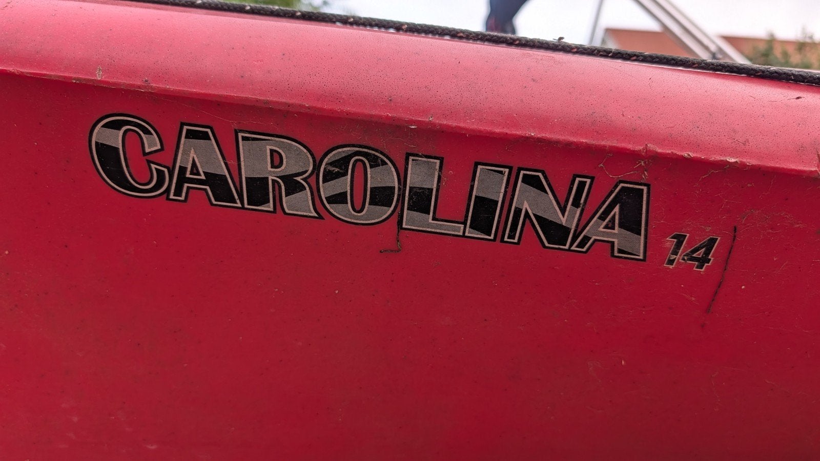 Perception Carolina 14 Kajak - Rood, goede staat, Ophalen, Gebruikt, 1-persoons
