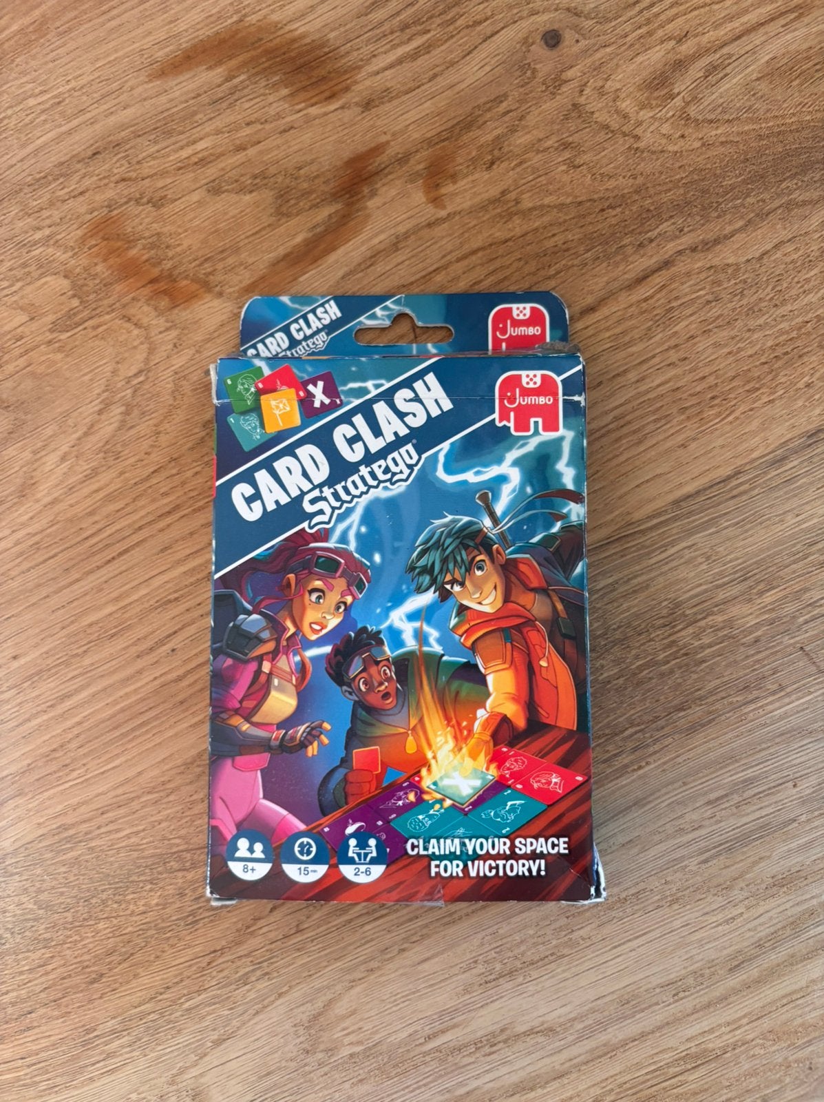 Card clash Stratego, Ophalen of Verzenden, Gebruikt