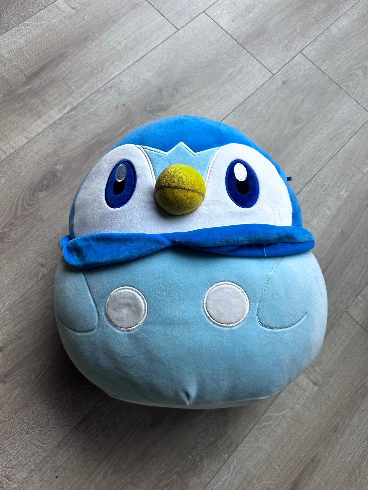 Pokémon Piplup Squishmallow - Zo goed als nieuw, Overige typen, Blauw, Ophalen of Verzenden, Zo goed als nieuw