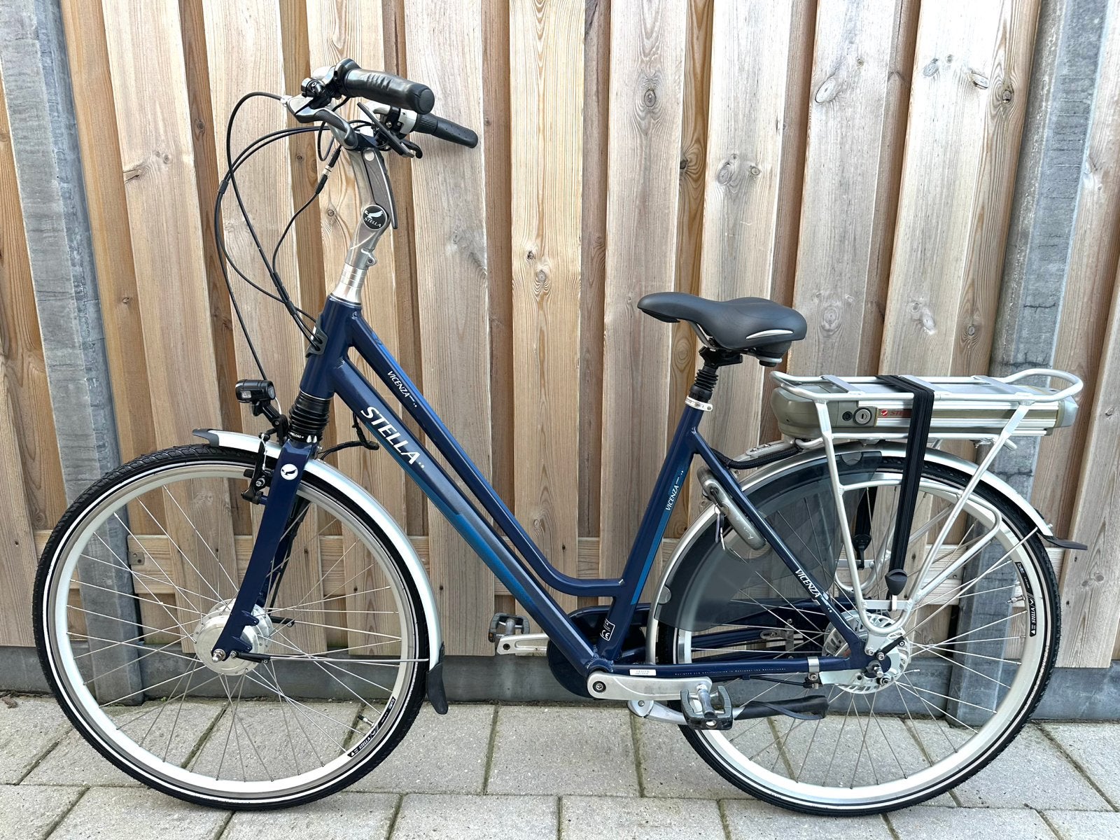 Stella Vicenza elektrische fiets met goede 522Wh accu, Fietsen en Brommers, Zo goed als nieuw, 51 tot 55 cm, 50 km per accu of meer