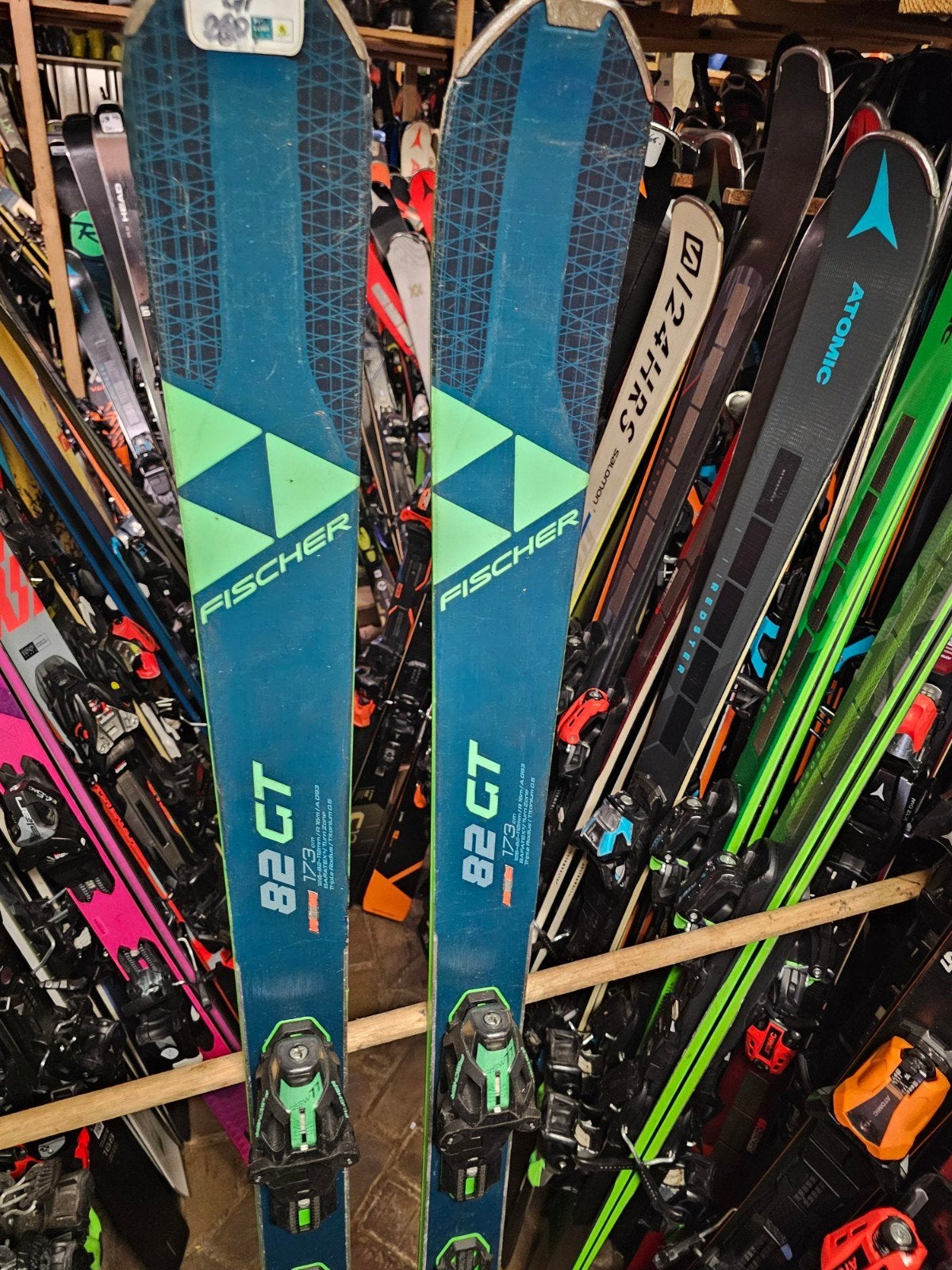 173 FISCHER 82  GT RC ONE  ALL MOUNTAIN, Sport en Fitness, 160 tot 180 cm, Fischer, Ophalen of Verzenden, Zo goed als nieuw