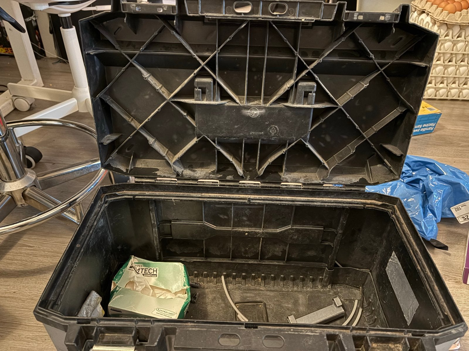 Glasvezel apparaat met gereedschap (lader kwijt), Doe-het-zelf en Verbouw, Ophalen of Verzenden, Gebruikt, Overige typen, Overige merken