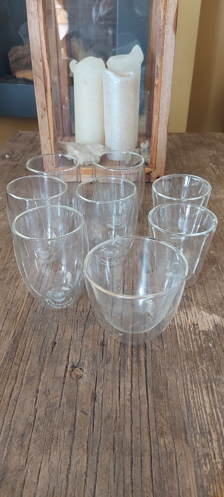 Bodum dubbelwandige thee en koffie glazen € 10,00, Ophalen, Glas of Glazen, Villeroy & Boch, Nieuw