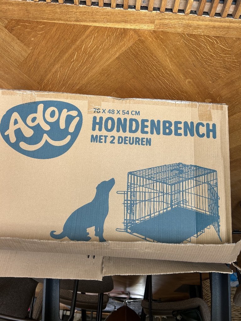 hondenbench, Ophalen, Zo goed als nieuw