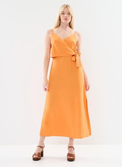 La fee maraboutee linnenmix midi dress nieuw, Kleding | Dames, Maat 38/40 (M), La Fee Maraboutee, Nieuw, Oranje