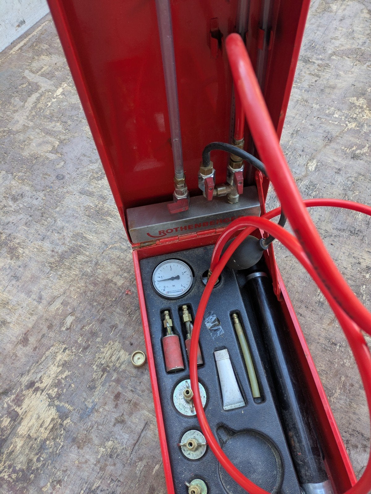 afperspomp voor testen gasleiding, Ophalen of Verzenden