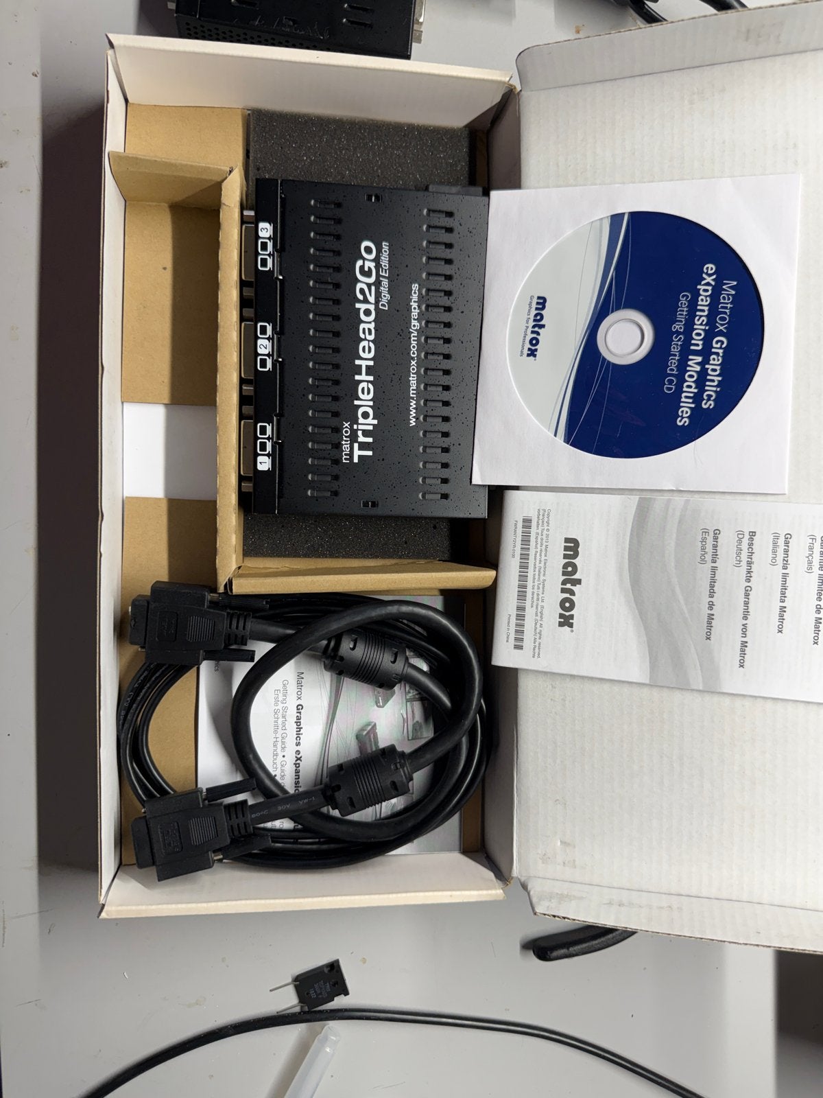 Matrox TripleHead2Go Digital Edition, Overige soorten, Ophalen of Verzenden, Zo goed als nieuw, Overige typen