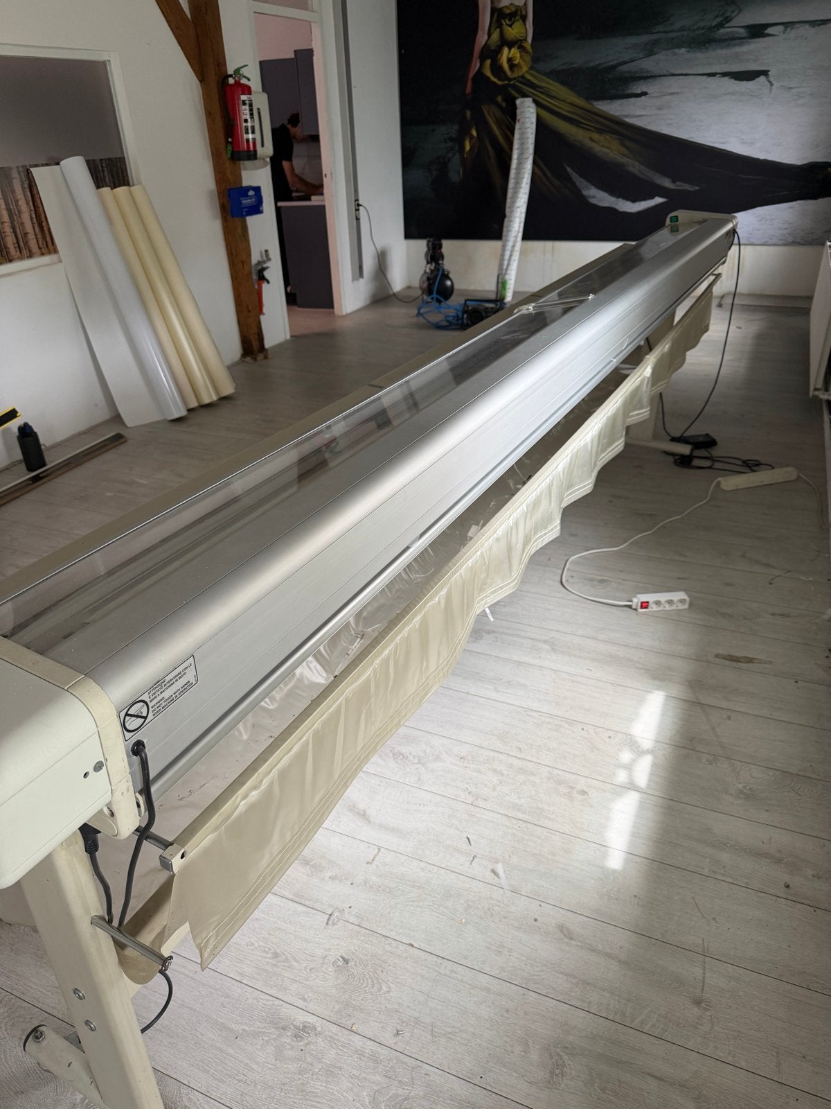 Snijmachien papier vinyl 300cm breed, Ophalen, Gebruikt