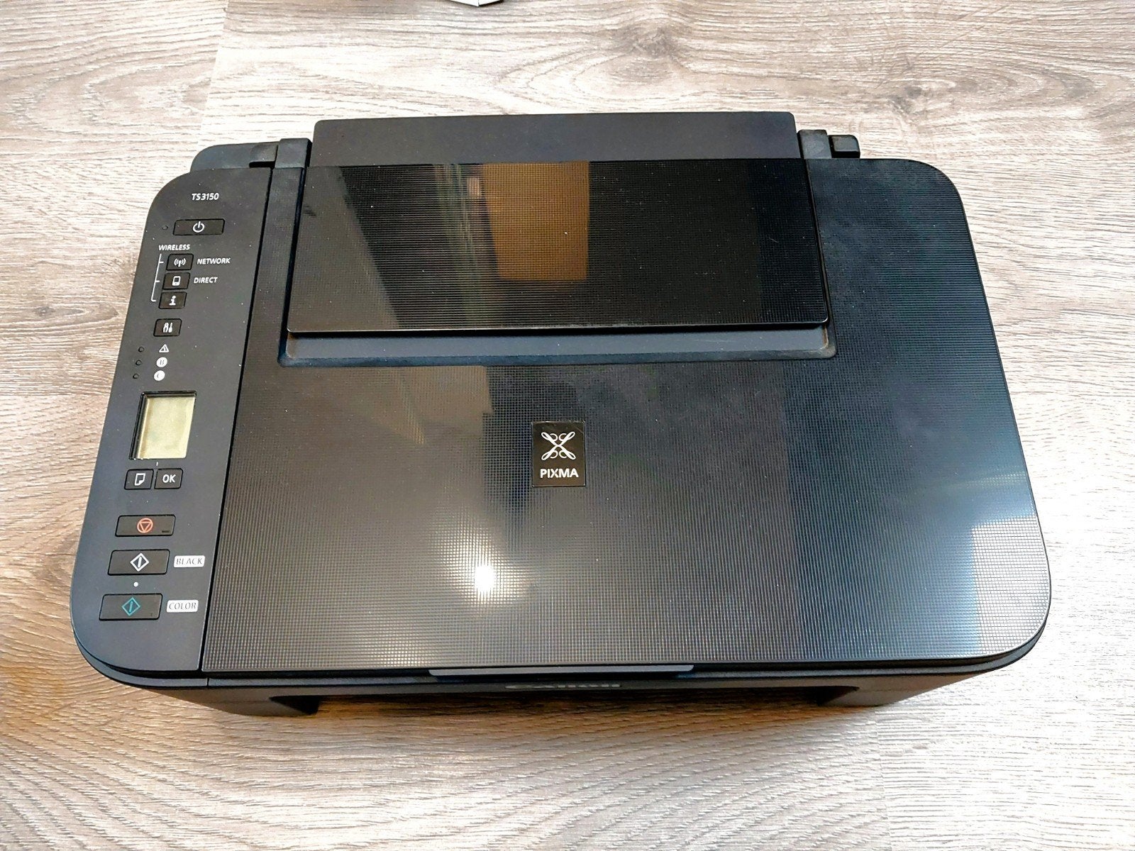 Canon Pixma TS3150 All-in-One Inkjetprinter Zwart, Computers en Software, Printers, Ophalen, Kleur printen, Gebruikt, Canon
