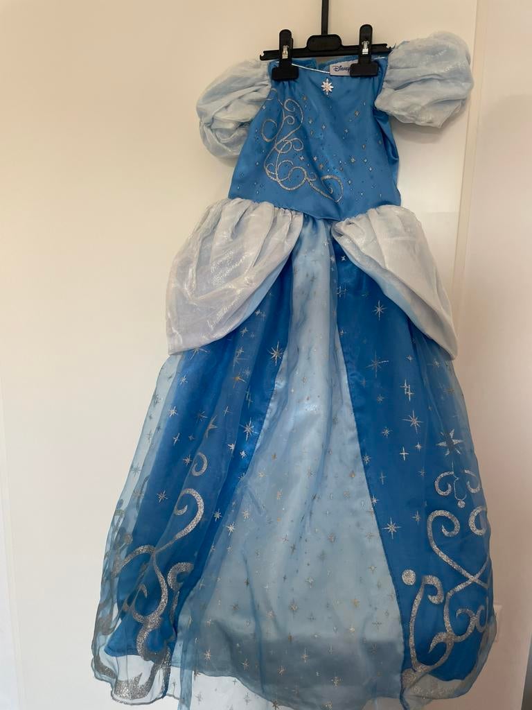 Disney origineel assepoester jurk voor 8 jarige, Kinderen en Baby's, Carnavalskleding en Verkleedspullen, Ophalen, Zo goed als nieuw