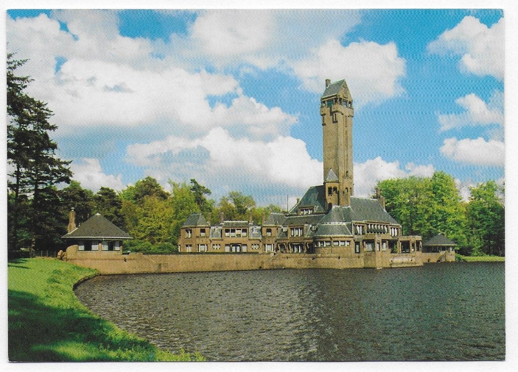 Hoge Veluwe - st Hubertushuis Ongelopen ansichtkaart (2991), Ophalen of Verzenden, 1980 tot heden, Ongelopen, Gelderland