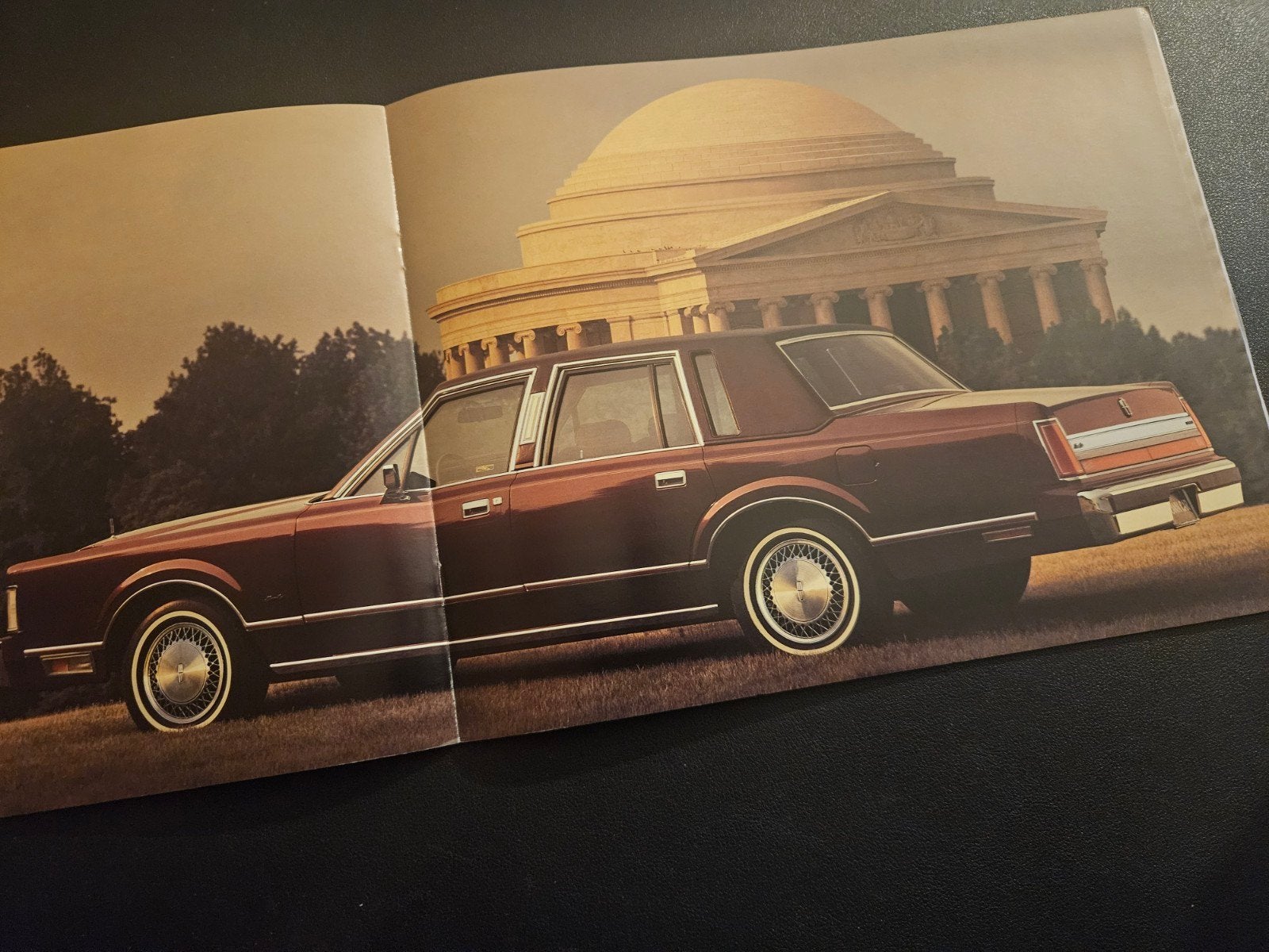 Brochure Lincoln Town Car 1988 USA, Ophalen of Verzenden, Zo goed als nieuw, Overige merken