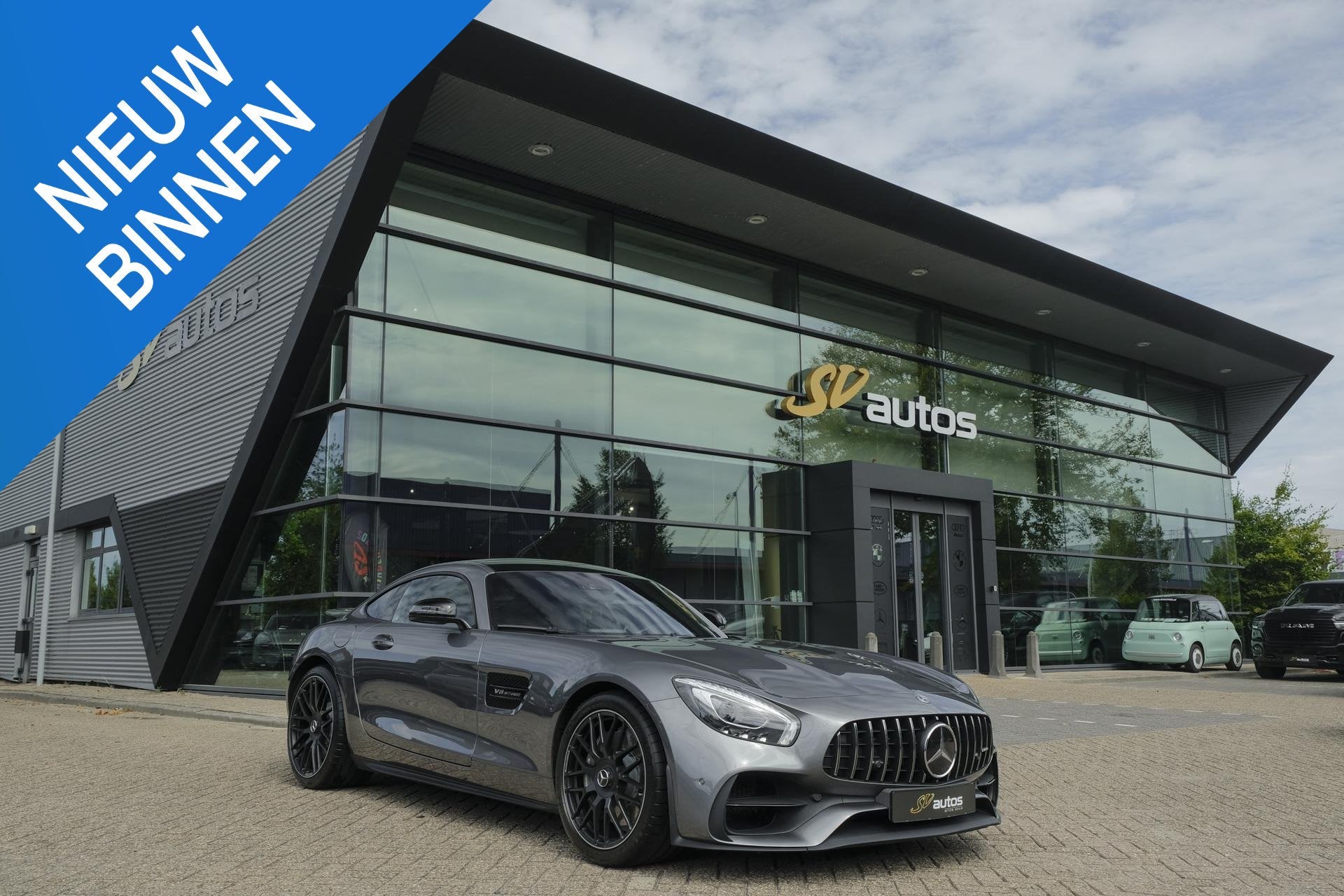 Mercedes-Benz AMG GT 4.0 V8 Aero Pack Panoramadak Sportuitla, Auto's, Mercedes-Benz, Automaat, Achterwielaandrijving, Gebruikt