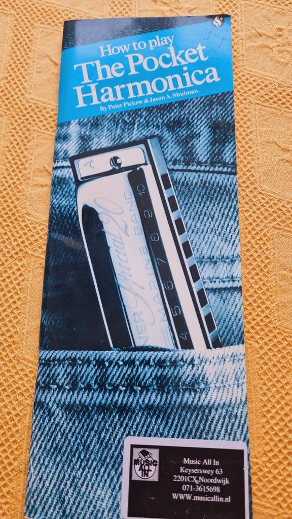 How to Play The Pocket Harmonica - Leerboek, Ophalen of Verzenden