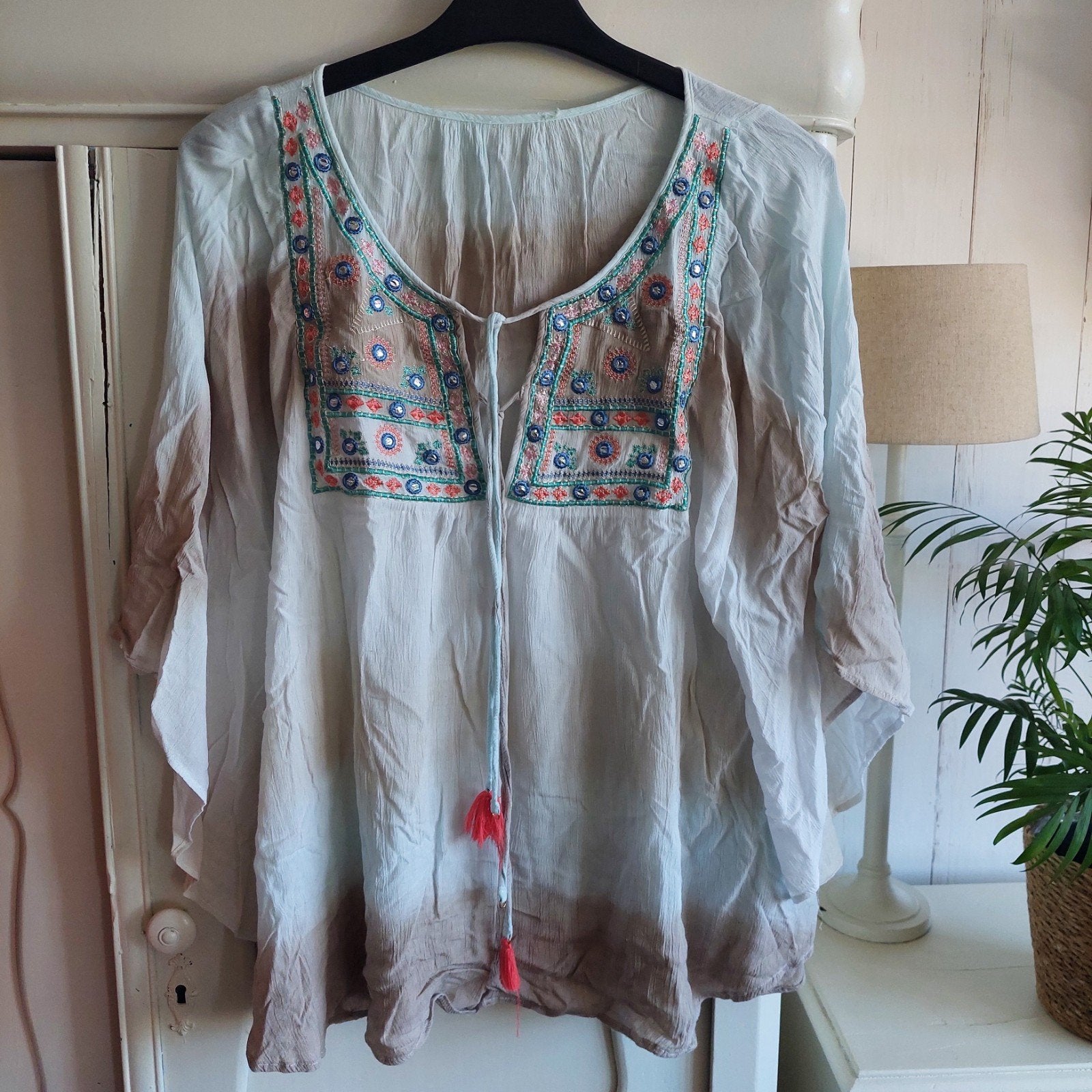 Leuke tuniek, Ophalen of Verzenden, Zo goed als nieuw, Blouse of Tuniek