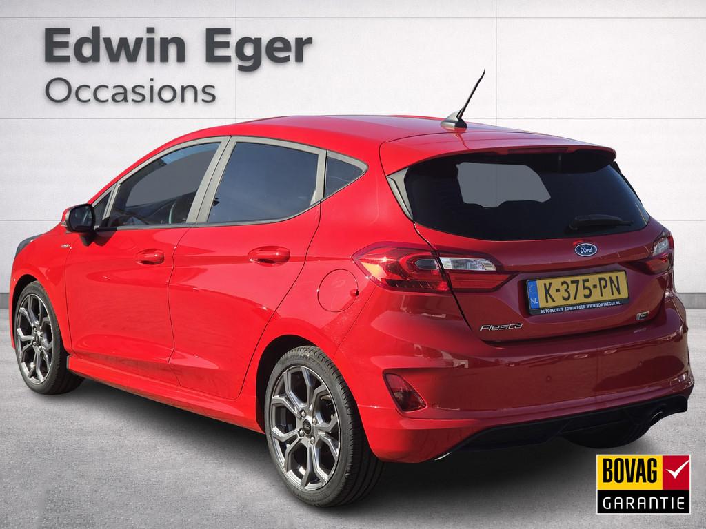 Ford Fiesta 1.0 EcoBoost ST-Line | Automaat | Navi | Apple C, Auto's, 12 maanden, Stof, Gebruikt, 49 €/maand