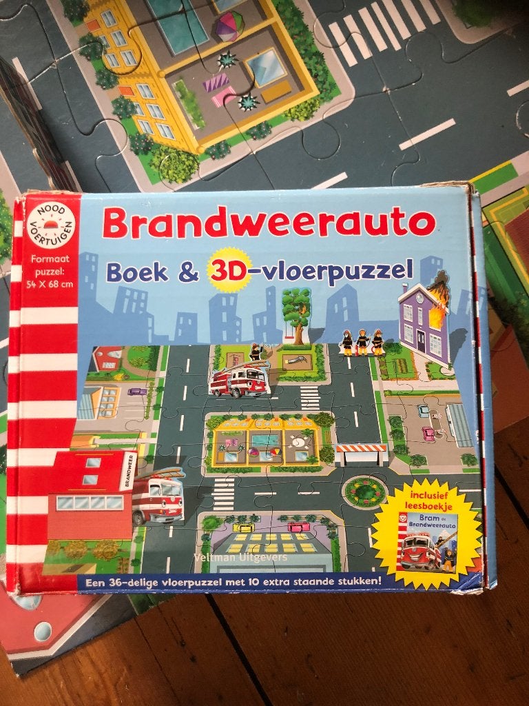 Vloerpuzzel, Ophalen of Verzenden, 10 tot 50 stukjes, Zo goed als nieuw, 2 tot 4 jaar