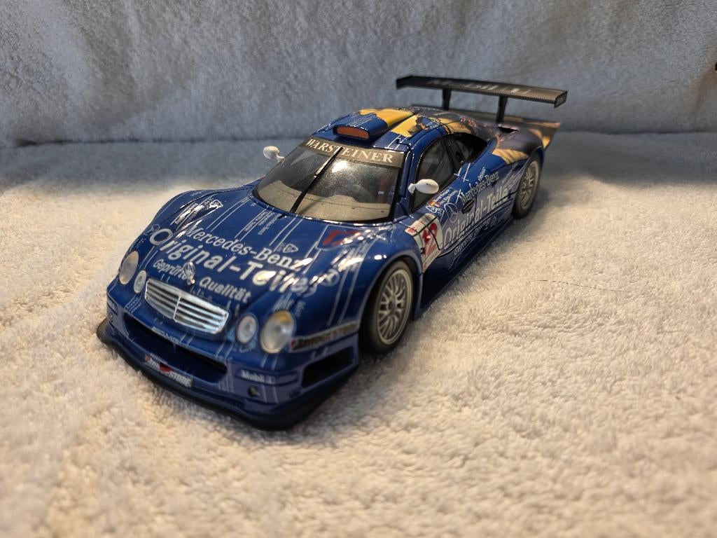 Mercedes Bens CLK GTR Maisto 1:18, Hobby en Vrije tijd, Modelauto's | 1:18, Ophalen of Verzenden, Zo goed als nieuw, Auto, Maisto