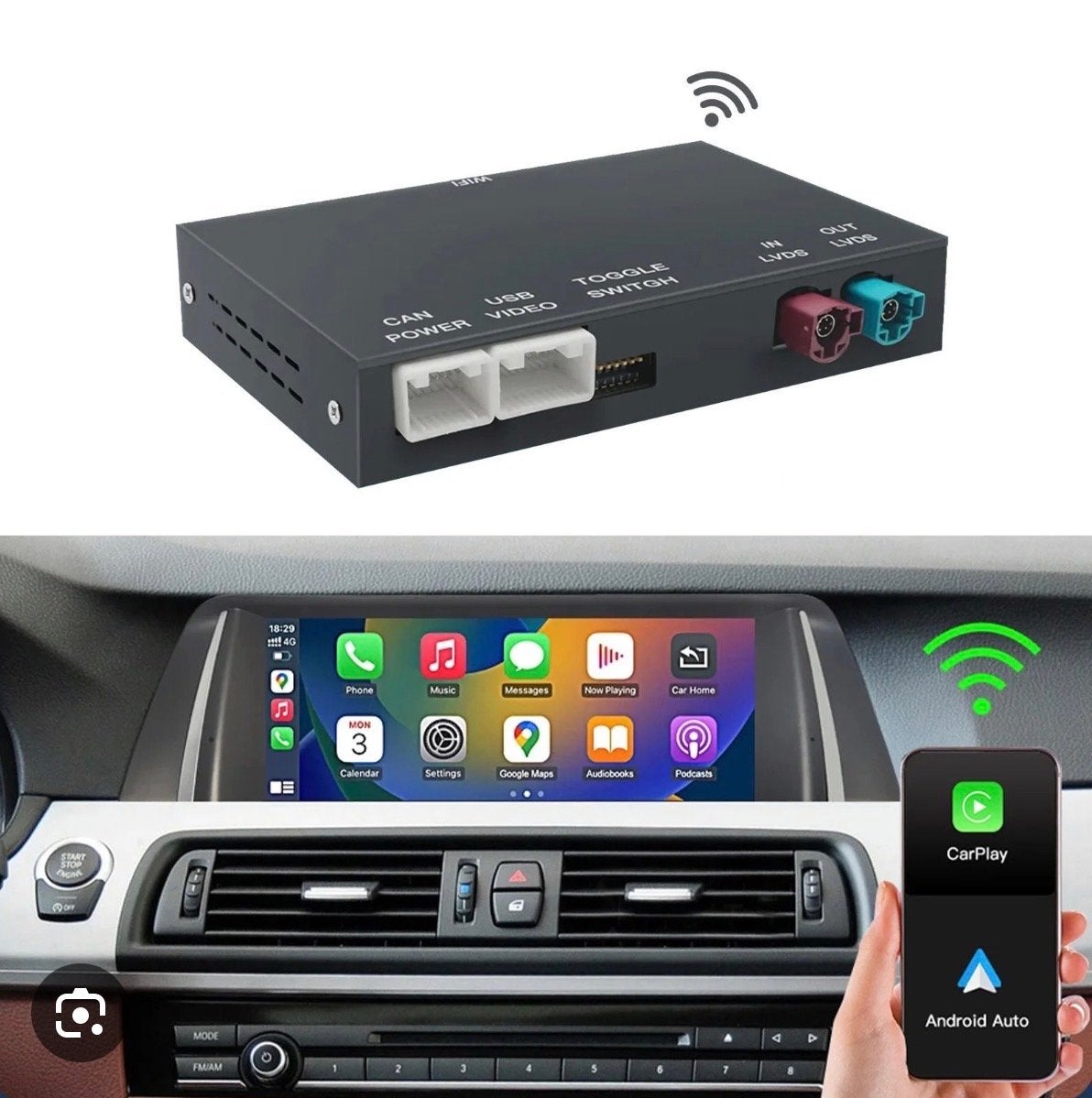 BMW CarPlay Android Auto module voor CIC systeem, Ophalen of Verzenden, Nieuw