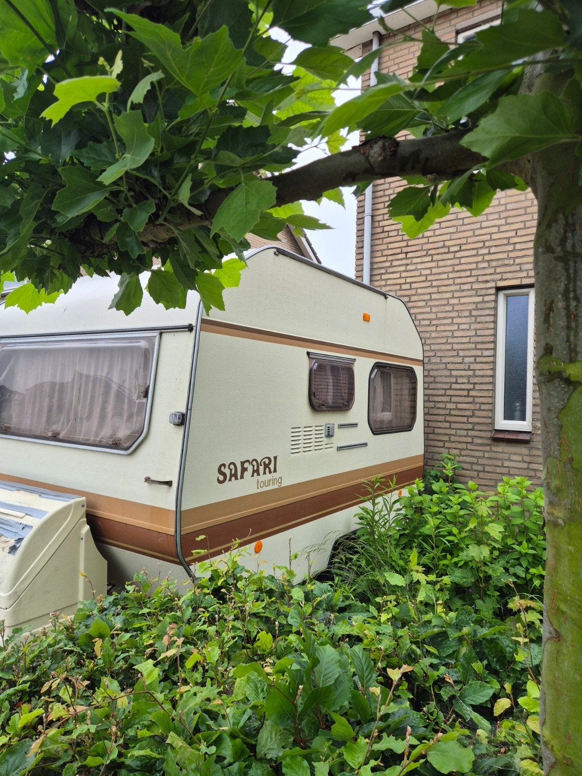 Te koop vintage caravan Wilk Safari 320, Caravans en Kamperen, Caravans, Luifel, Kleine zit, Tot en met 3, Particulier