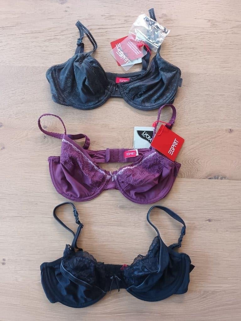 3 beha's beha bh bhs Esprit maat 75C underwire bra nieuwe, Esprit, Ophalen of Verzenden, BH
