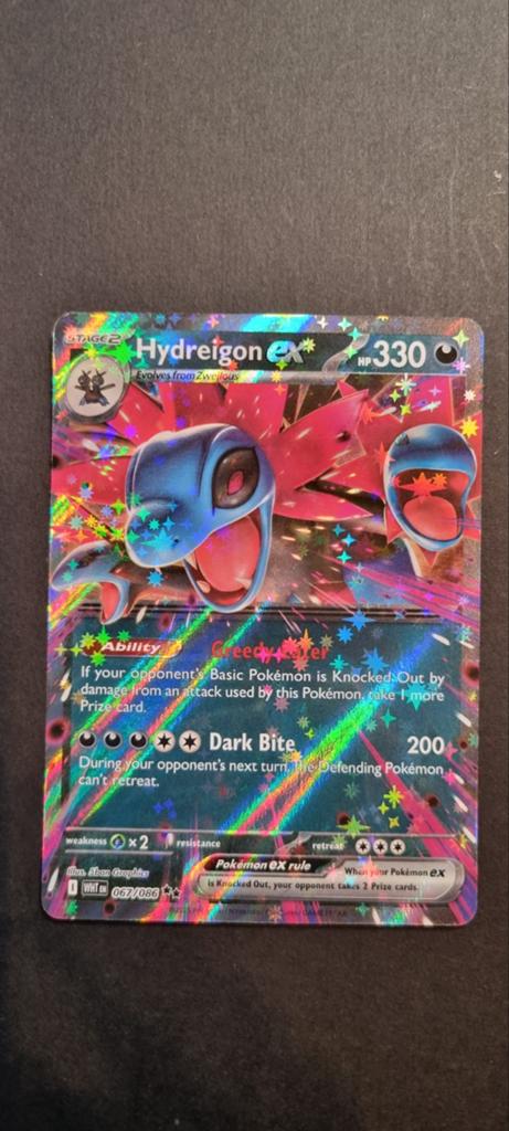 Hydreigon EX 067/086 White flare (WHT 067), Ophalen of Verzenden, Zo goed als nieuw, Losse kaart, Foil