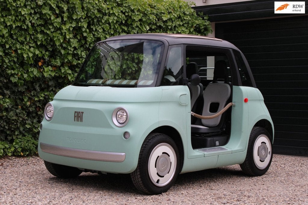 Fiat Topolino Dolcevita | Automaat | BTW | Linnen dak, Diversen, Brommobielen en Scootmobielen, Overige merken, Autobedrijf Blankert B.V.