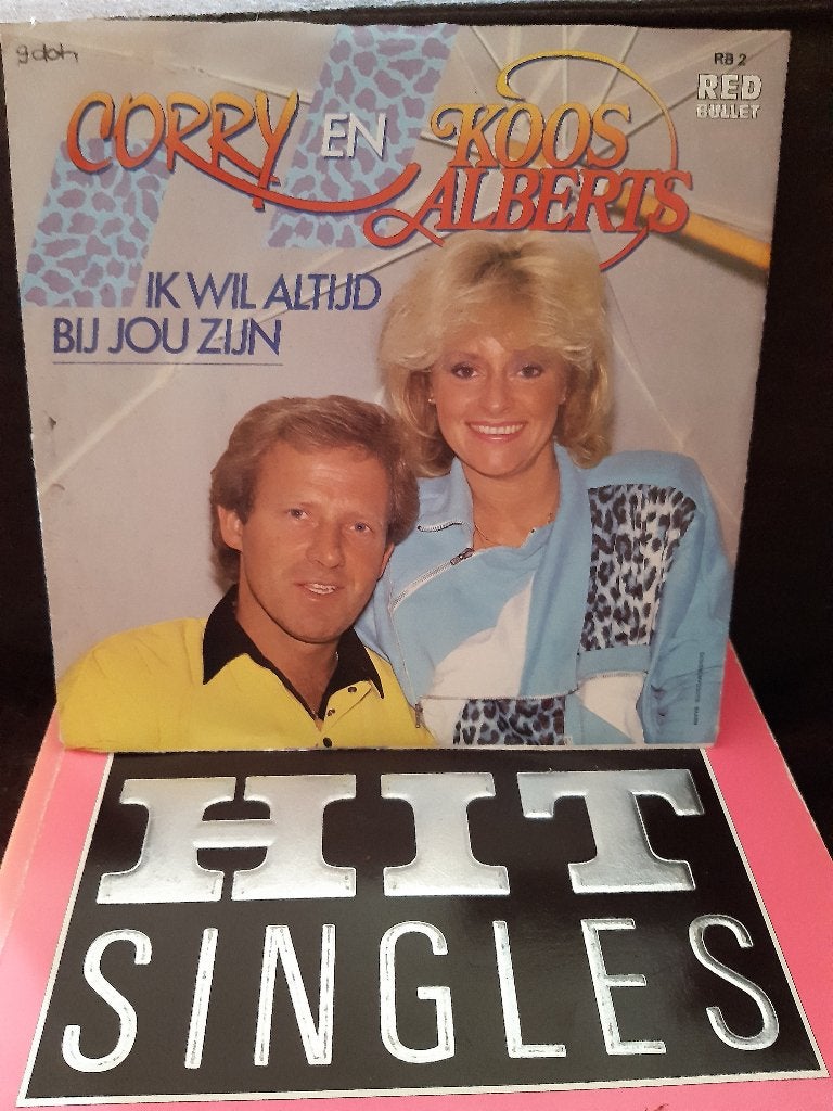 corry en koos - ik wil altijd bij jou zijn  -l, Gebruikt, 7 inch, Ophalen of Verzenden, Overige typen