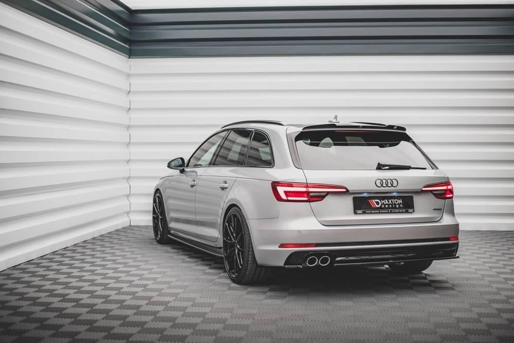 Voorlip sideskirt spoiler - Audi A4 S-line S4 Avant B9 19+, Ophalen of Verzenden